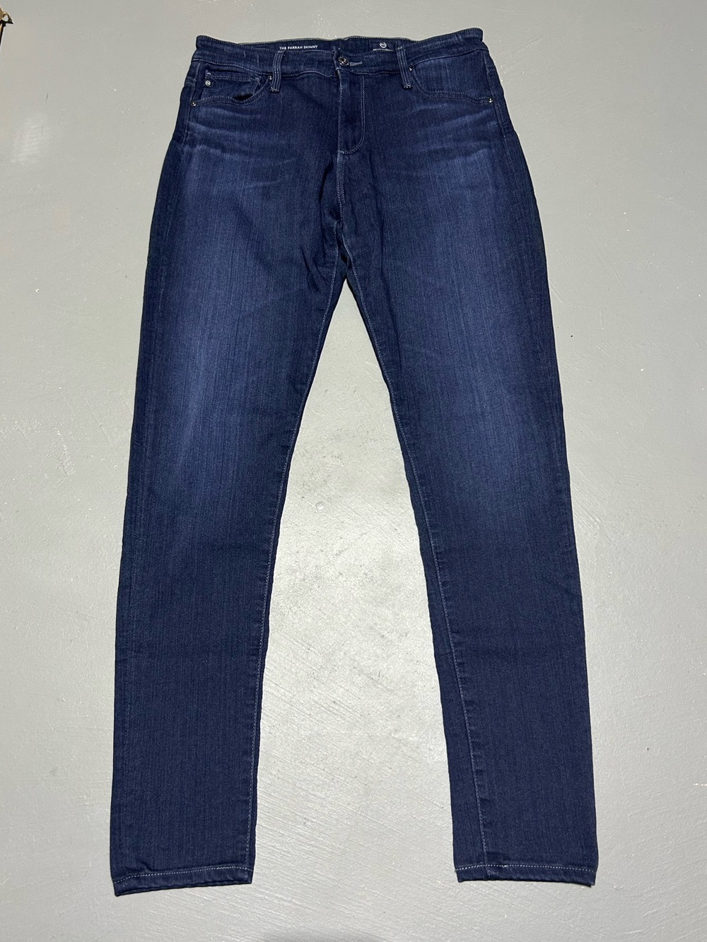AG Adriano Goldschmied The Farrah Skinny High Rise Jeans (Women’s Size 28R)